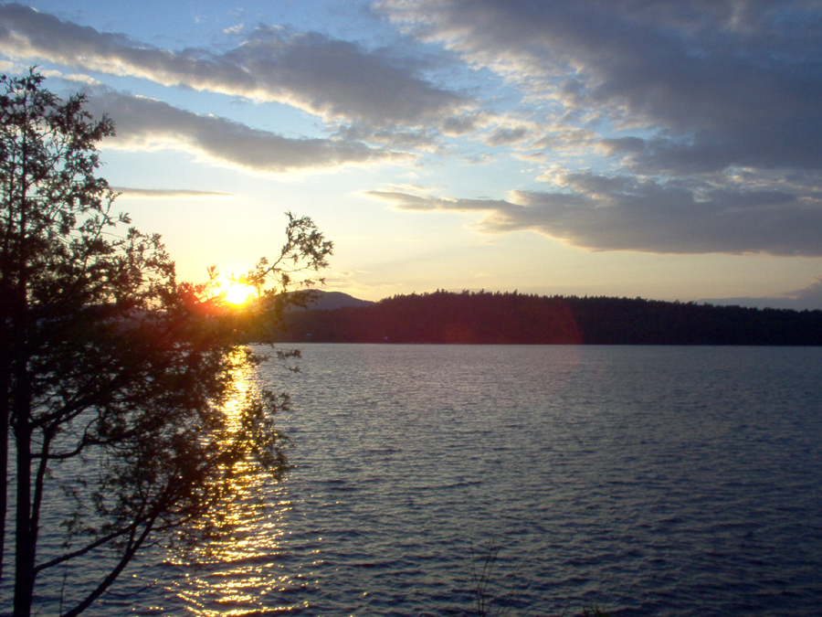 Sunset from Porch