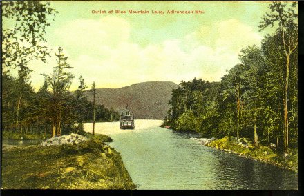 Outlet of Blue Mtn Lake, Adirondacks